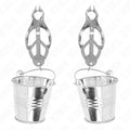 Pinces Tétons BDSM Métal Ajustables Confort Premium