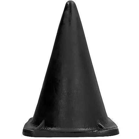 Plug Anal All Black Pvc Hypoallergénique