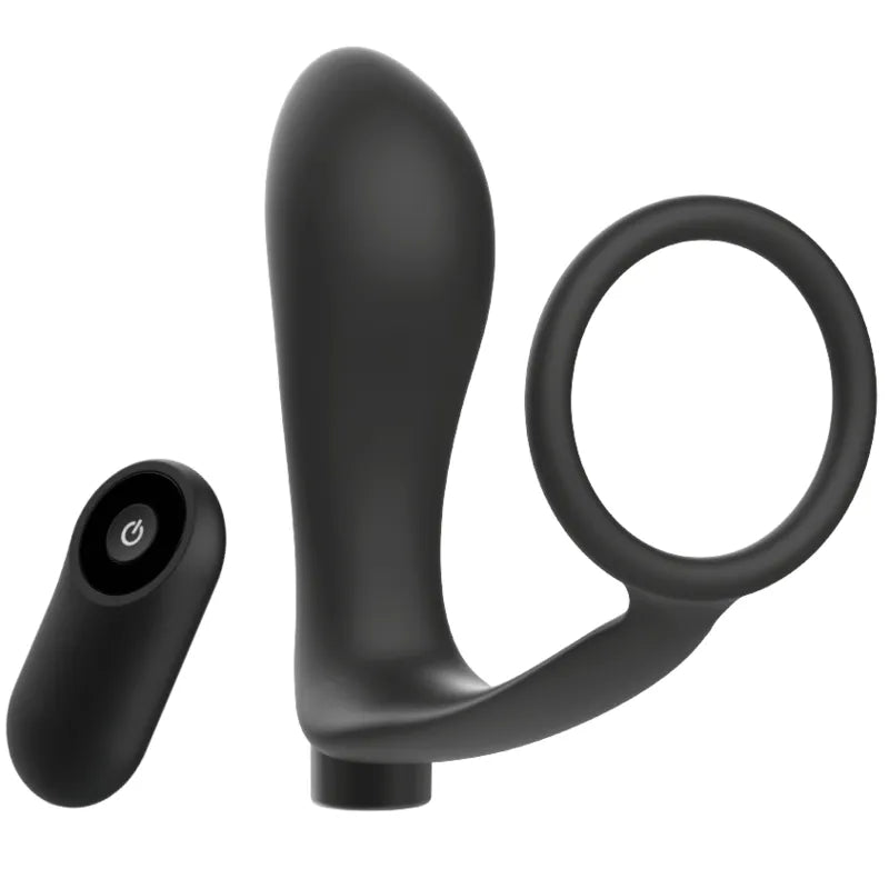 Plug Anal Cockring Silicone Débutant