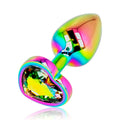 Plug Anal Métal Irisé Ohmama Luxe Sensations