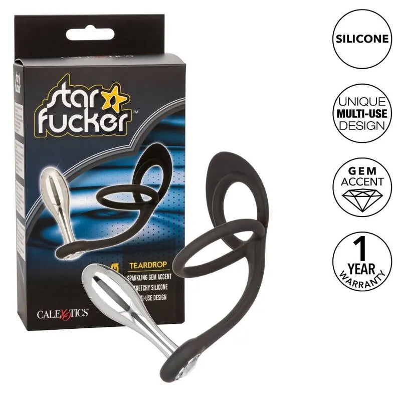 Plug Anal En Silicone Avec Sonde Métallique