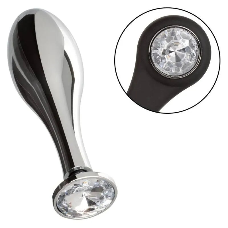Plug Anal En Silicone Avec Sonde Métallique