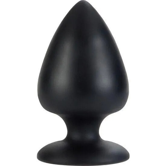 Plug Anal En Silicone Noir Ergonomique