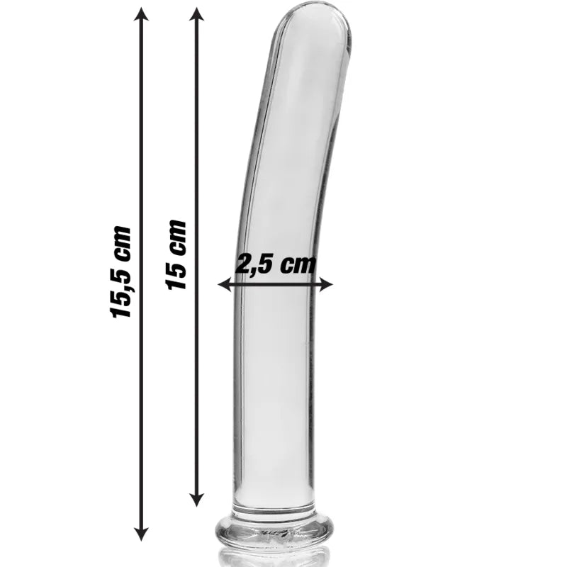 Plug Anal En Verre Borosilicate De Luxe