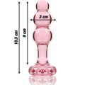 Plug Anal Verre Borosilicate Résistant et Élégant