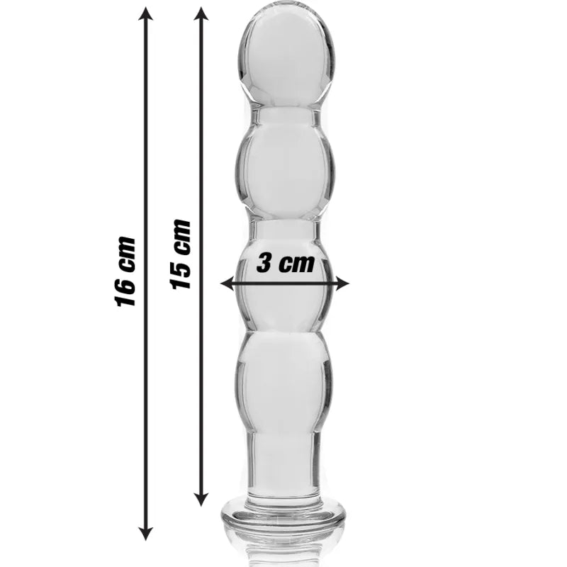 Plug Anal En Verre Borosilicate Luxueux