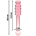 Plug Anal Verre Borosilicate Luxe Hypoallergénique