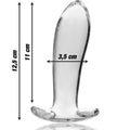 Plug Anal Verre Borosilicate Luxueux Élégant et Sécurisé