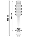 Plug Anal Borosilicate Luxueux Nebula Ibiza