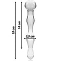 Plug Anal Borosilicate Luxueux Haute Qualité