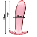 Plug Anal Luxueux en Verre Borosilicate Haute Qualité