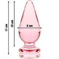 Plug Anal Verre Borosilicate Luxe Expérience Sensuelle