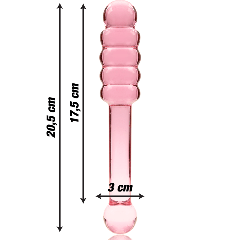 Plug Anal En Verre Borosilicate Luxueux