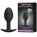Plug Anal Ergonomique Silicone Noir