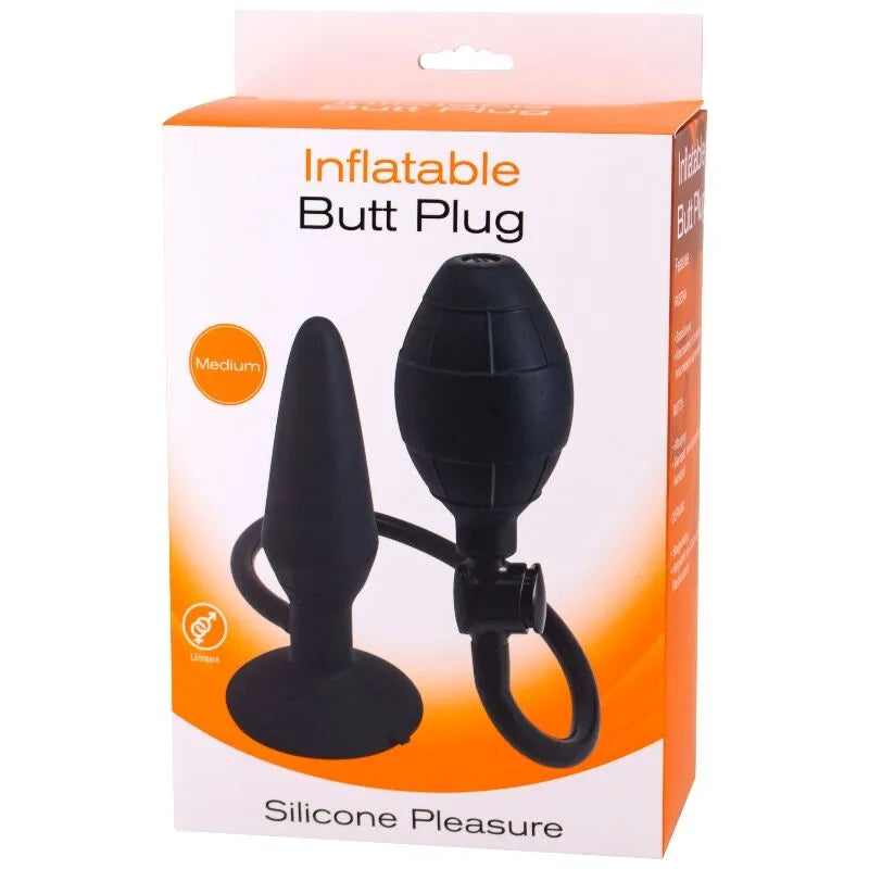 Plug Anal Gonflable En Silicone Imperméable