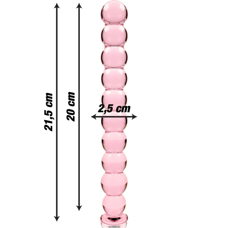 Plug Anal Luxe Verre Borosilicate Hypoallergénique