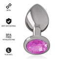 Plug Anal Luxe Métal Bijou Diamant intemporel