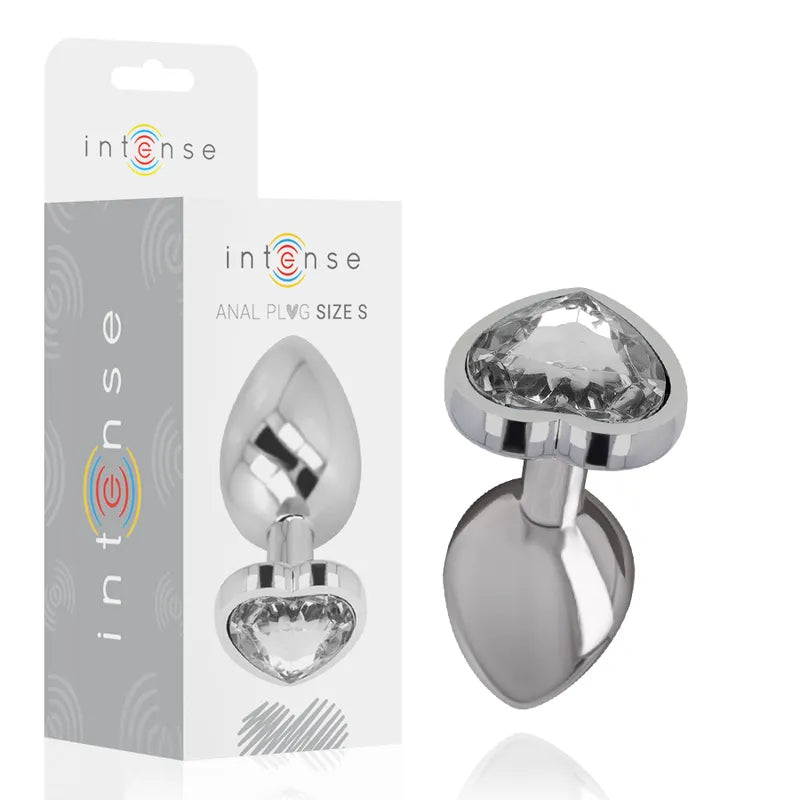 Plug Anal Métal Bijou Diamant Luxe