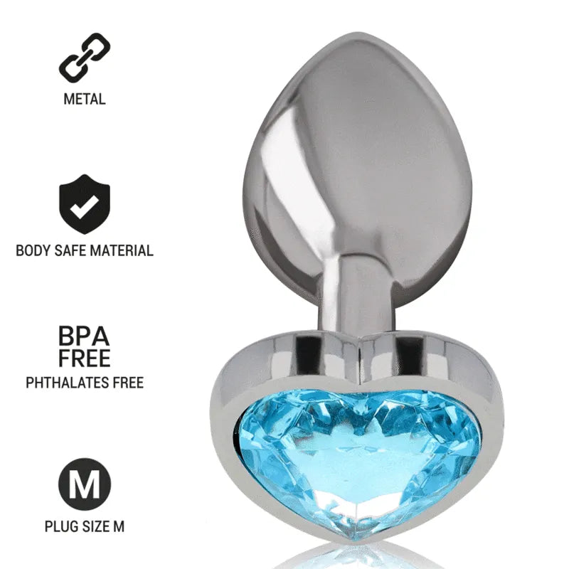 Plug Anal Métal Diamant Luxe