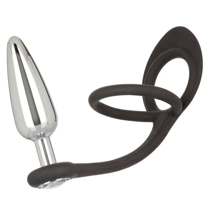 Plug Anal Métal Silicone Température Ajustable