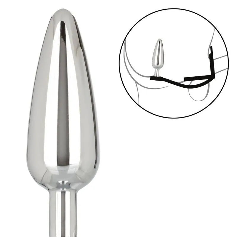 Plug Anal Métal Silicone Température Ajustable