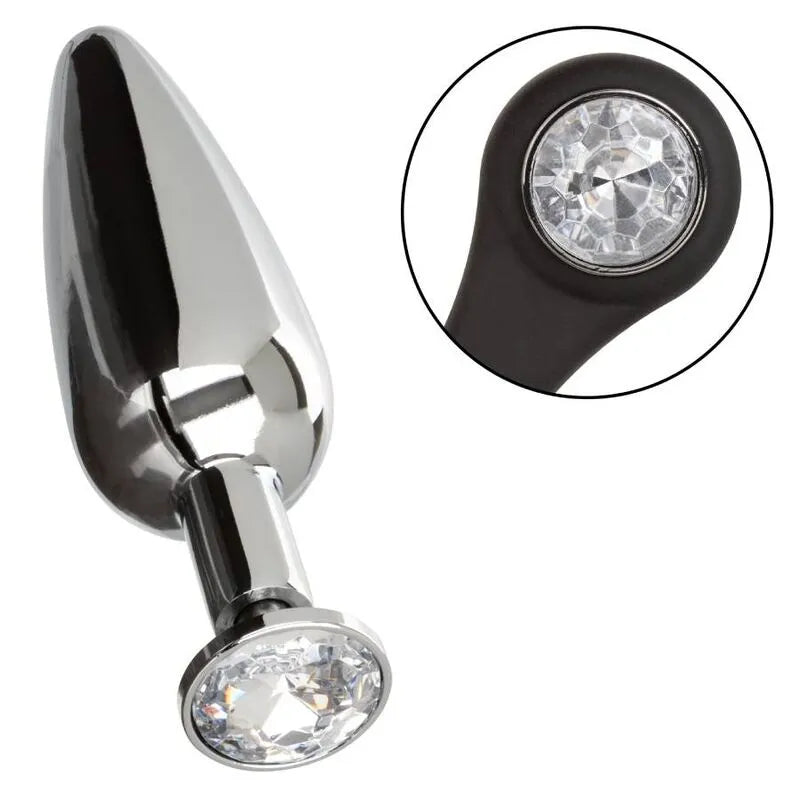 Plug Anal Métal Silicone Température Ajustable