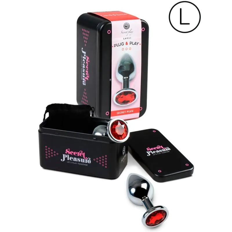 Plug Anal Métal Ultra-Lisse Stimulation Température