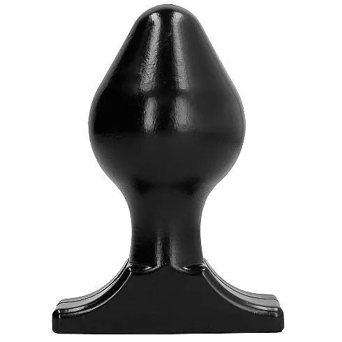 Plug Anal Noir Flexible Hypoallergénique