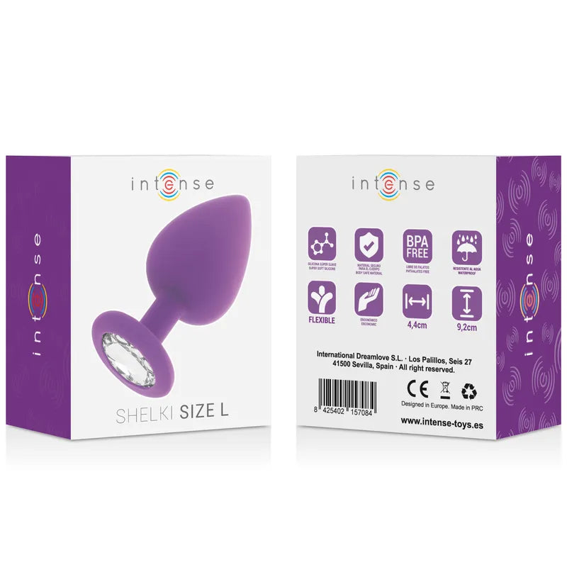 Plug Anal Silicone Luxueux Soyeux