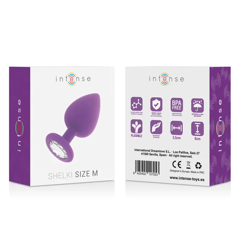 Plug Anal Silicone Médical Élégant