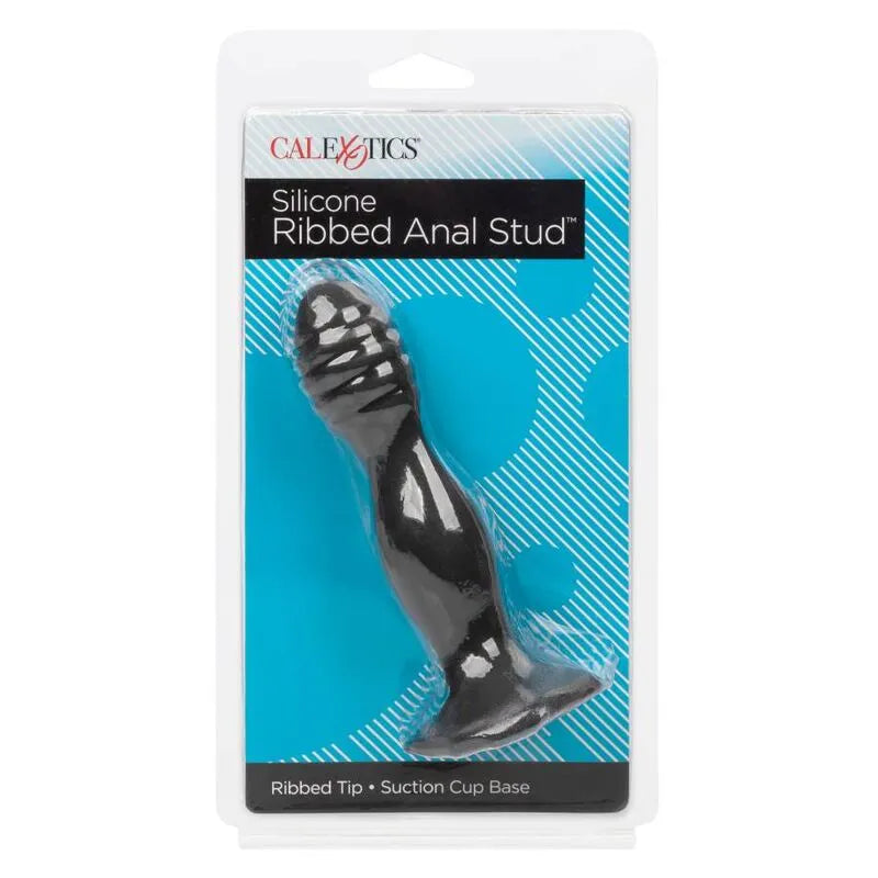 Plug Anal Silicone Nervuré Pour Débutants