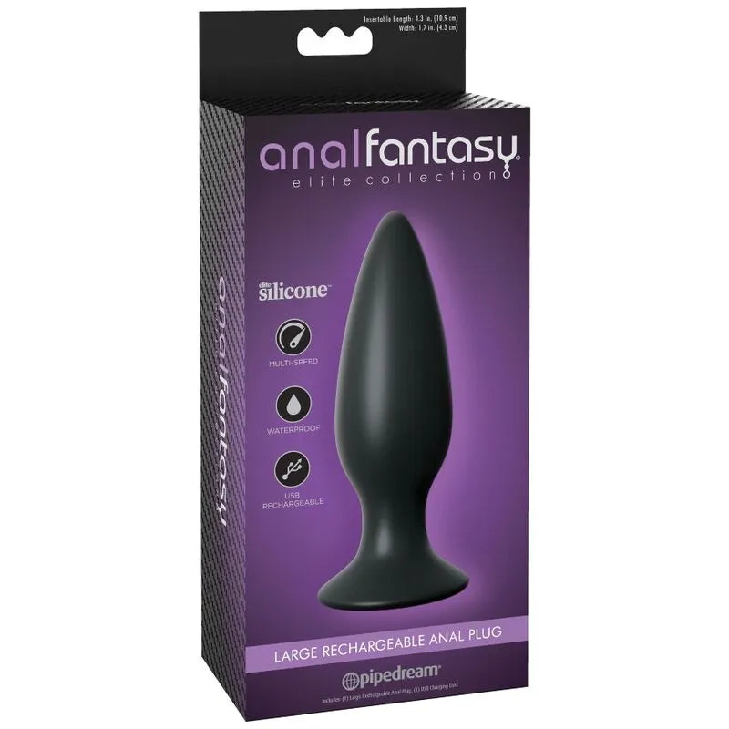 Plug Anal Silicone Rechargeable Vibrations