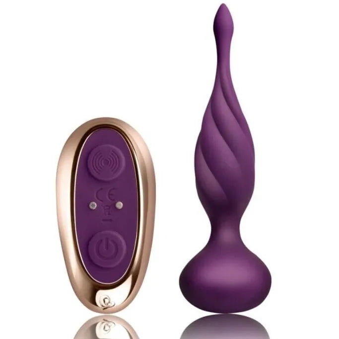 Plug Anal Silicone Télécommandé Étanche