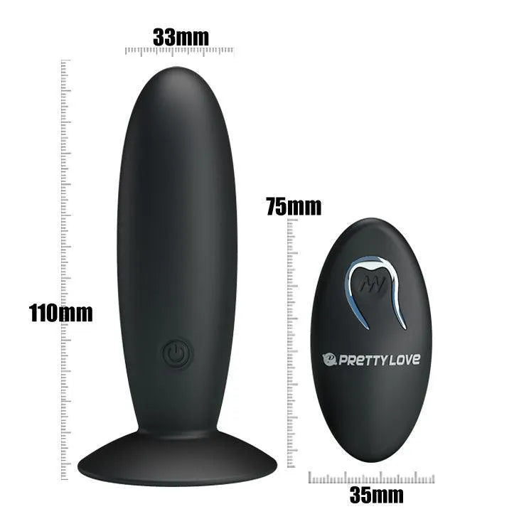 Plug Anal Silicone Vibrations Télécommande