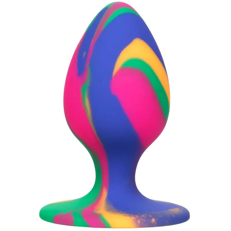 Plug Anal Tie-Dye Silicone Sans Phtalates