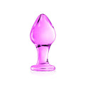 Plug anal verre