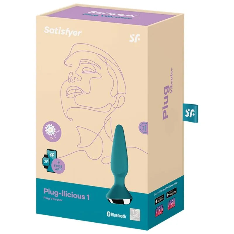 Plug Anal Vibrant En Silicone Avec Contrôle Par Application