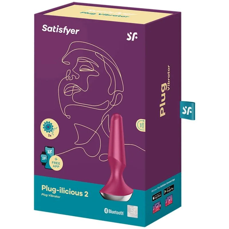 Plug Anal Vibrant En Silicone Avec Contrôle Par Application