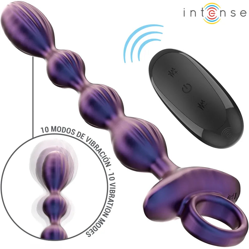 Plug Anal Vibrant En Silicone Ergonomique