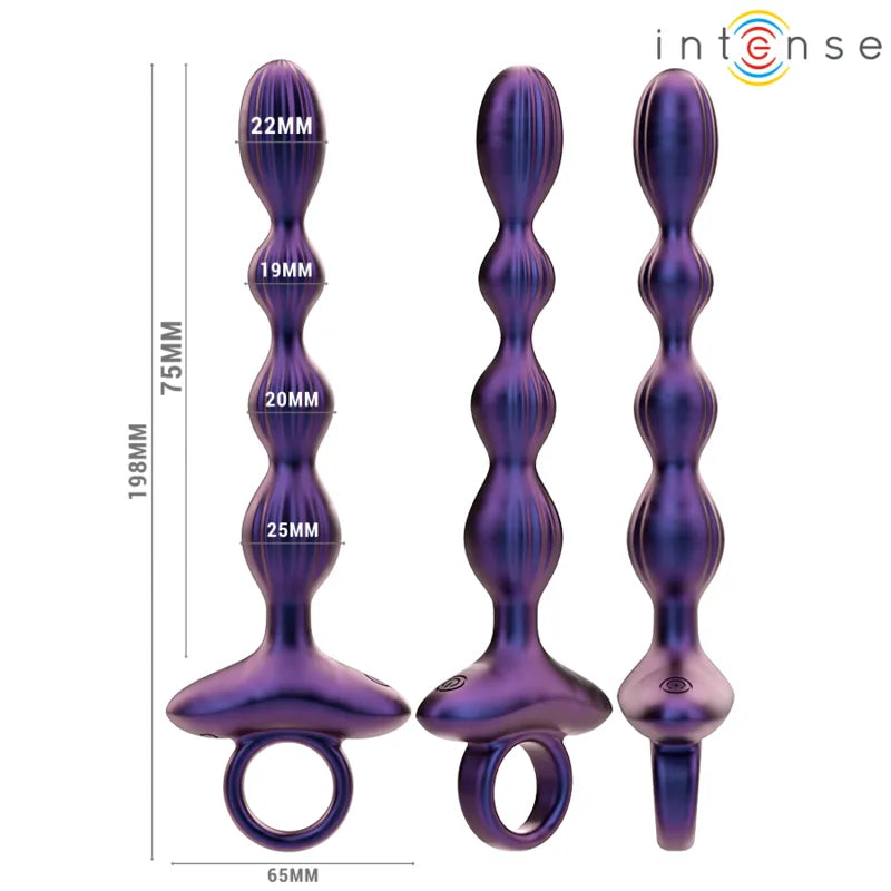 Plug Anal Vibrant En Silicone Ergonomique