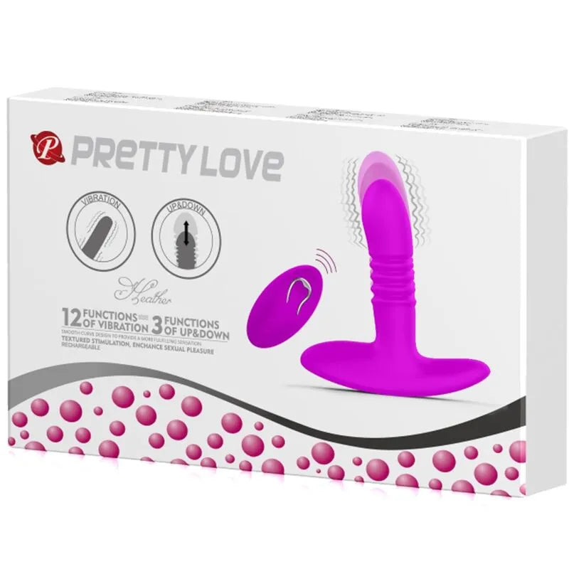 Plug Anal Vibrant En Silicone Noir Rechargeable