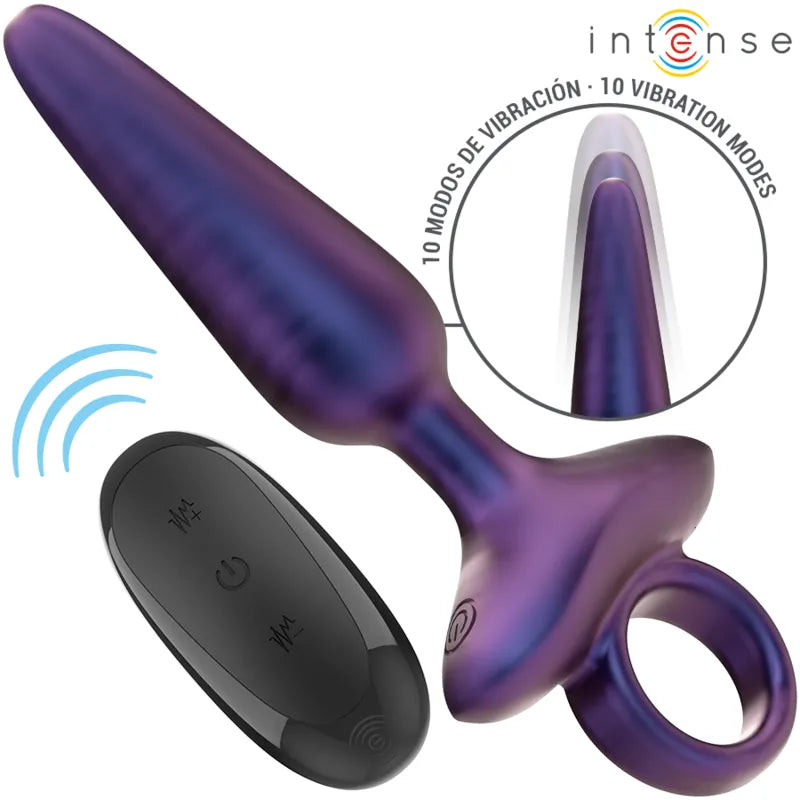 Plug Anal Vibrant En Silicone Rechargeable