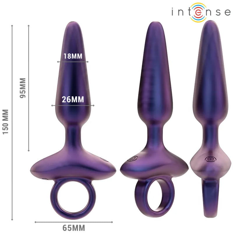 Plug Anal Vibrant En Silicone Rechargeable