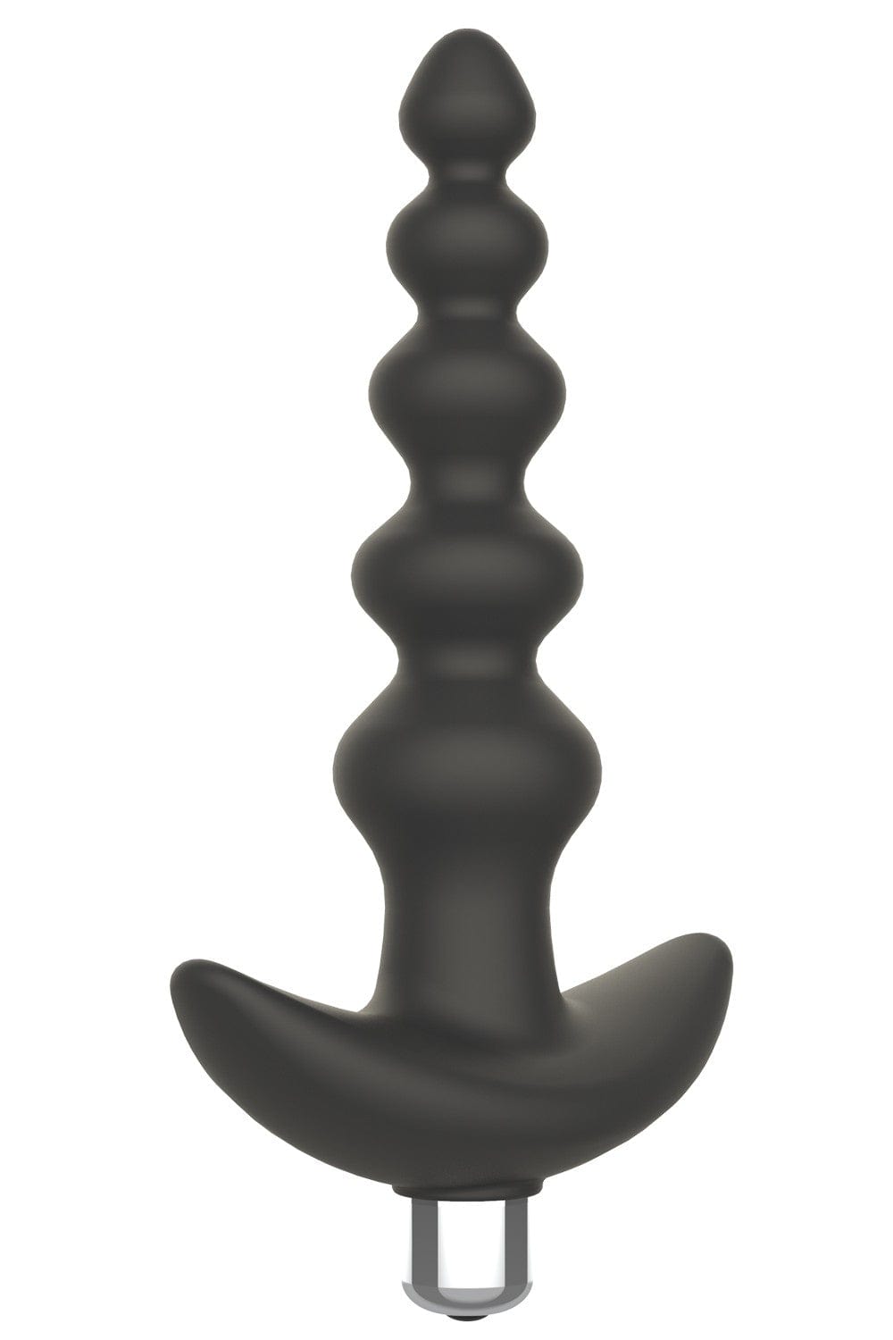 Plug anal vibrant noir en silicone - WS-NV529