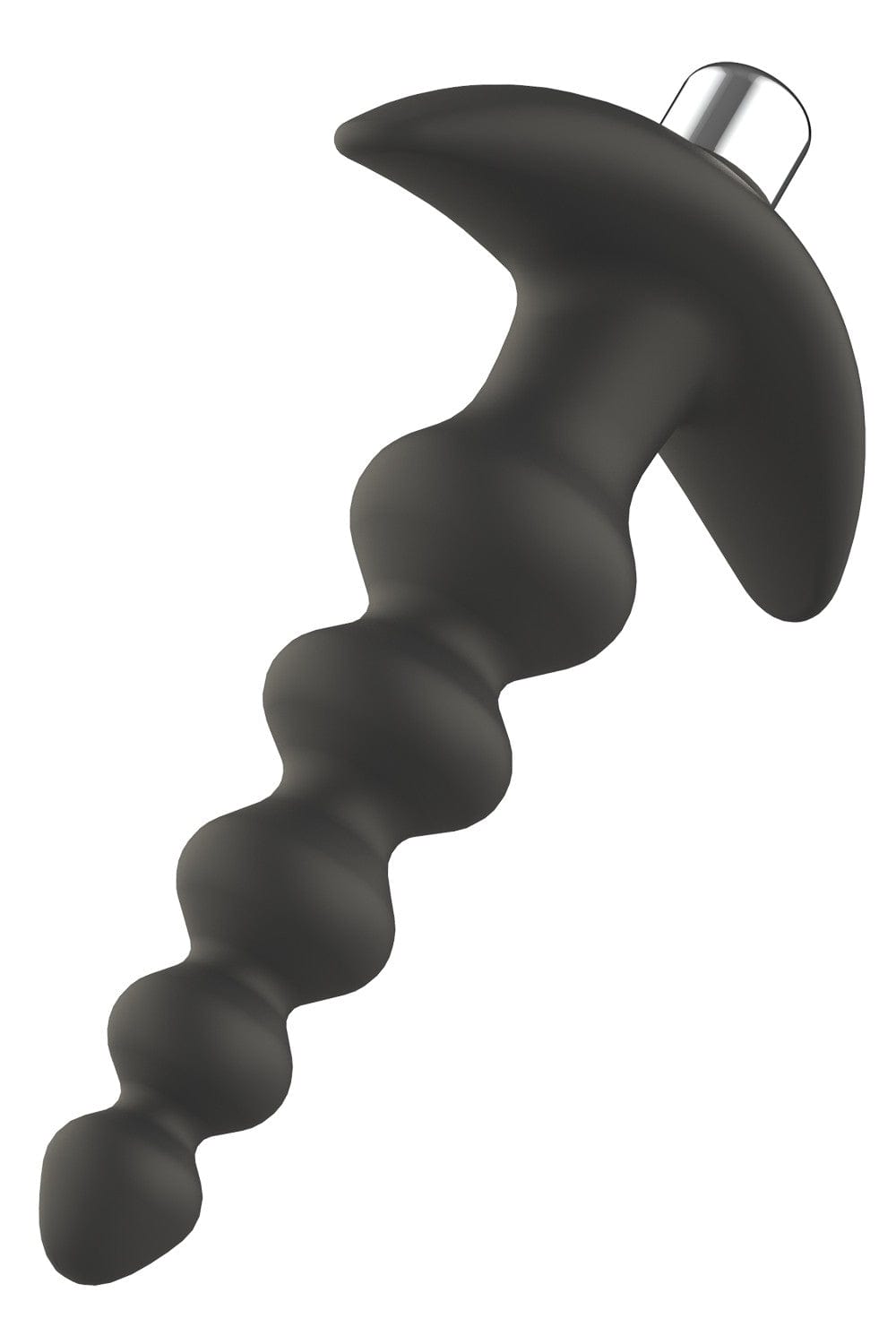 Plug anal vibrant noir en silicone - WS-NV529