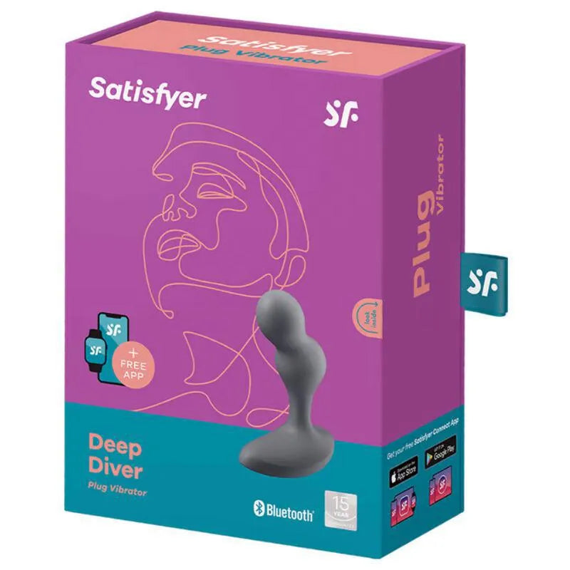 Plug Anal Vibrant Satisfyer Deep Diver