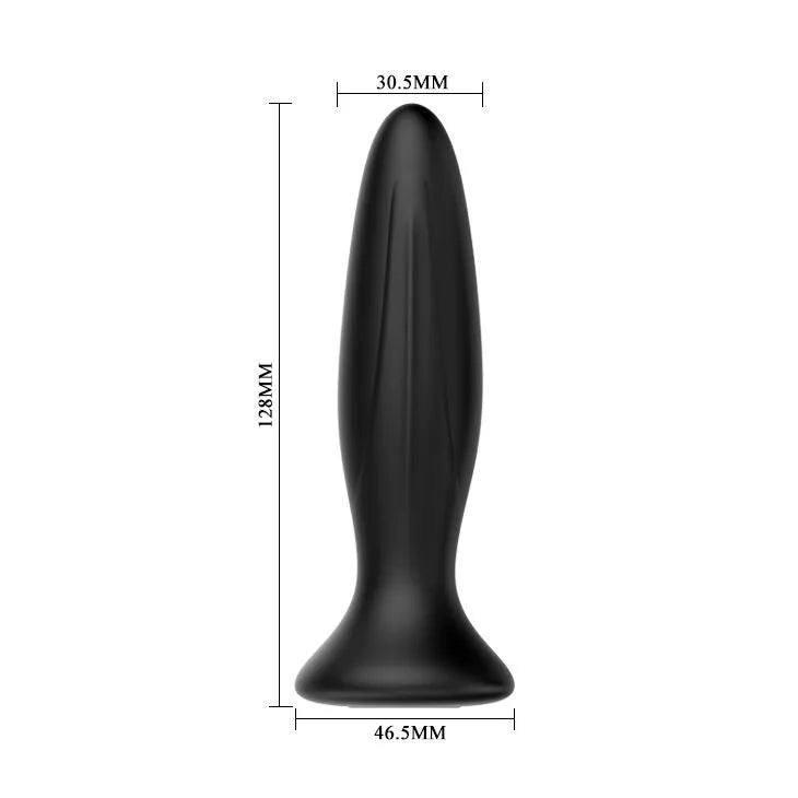Plug Anal Vibrant Silicone Imperméable