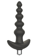 Plug Anal Vibrant Silicone Noir Waterproof 17cm avec 10 Modes de Vibration pour Expérience de Plaisir Personnalisée