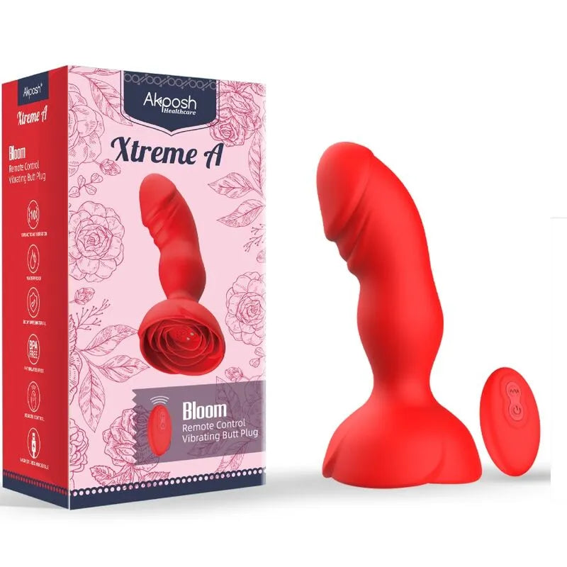 Plug Anal Vibrant Silicone Submersible