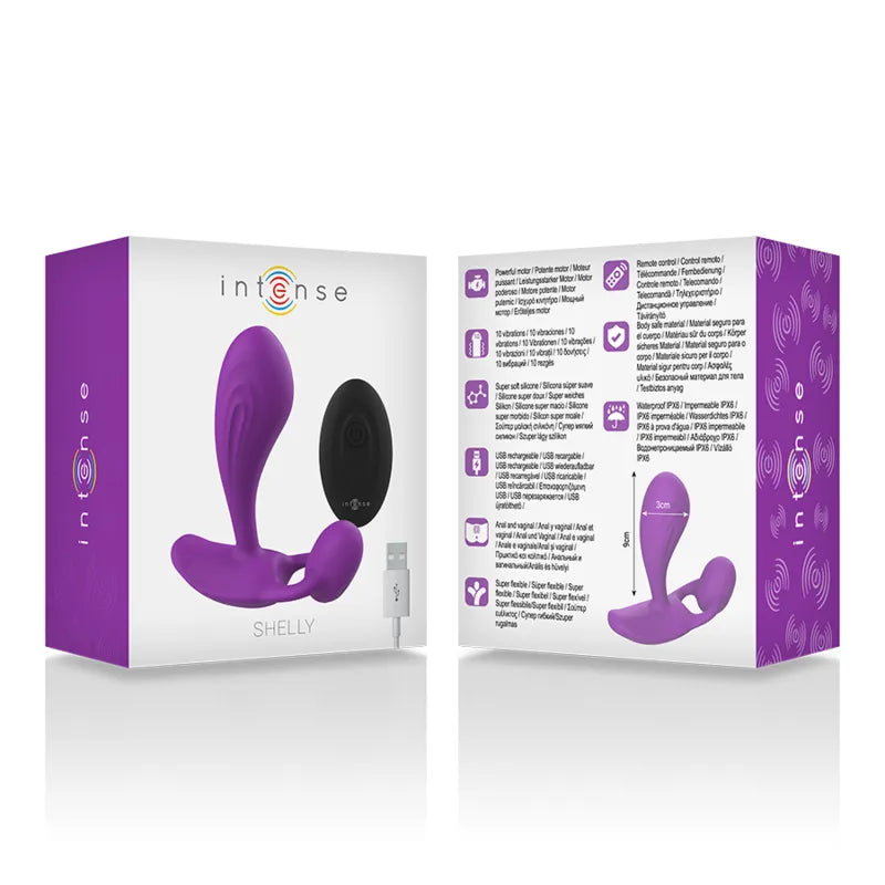 Plug Anal Vibrant Silicone Unisexe Télécommande